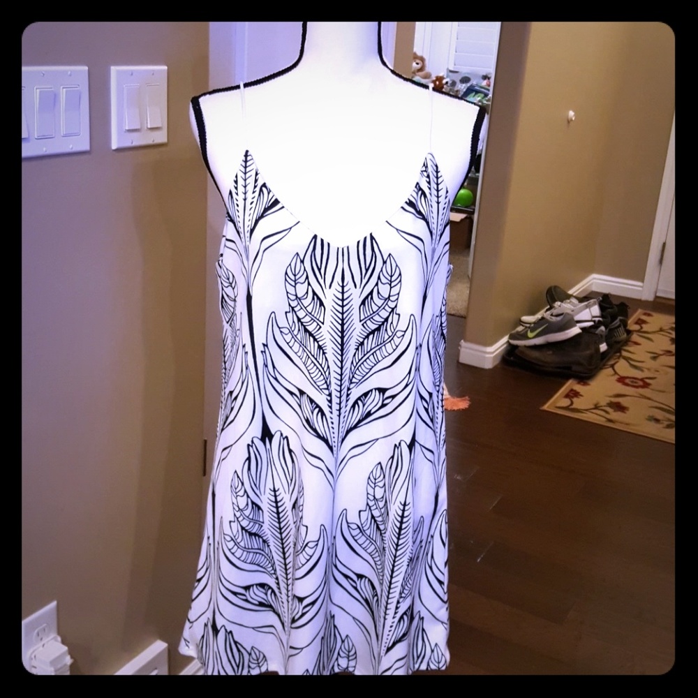Mini spaghetti strap dress